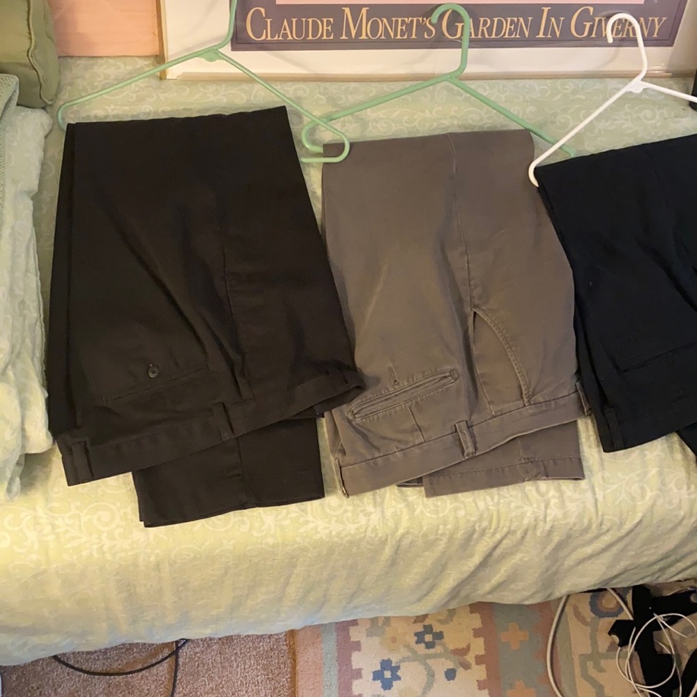 Khakis and dress pants